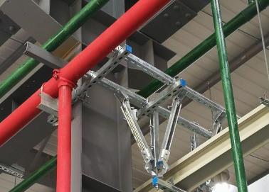 霸州该抗震支架的整体式支吊架结构协调性好